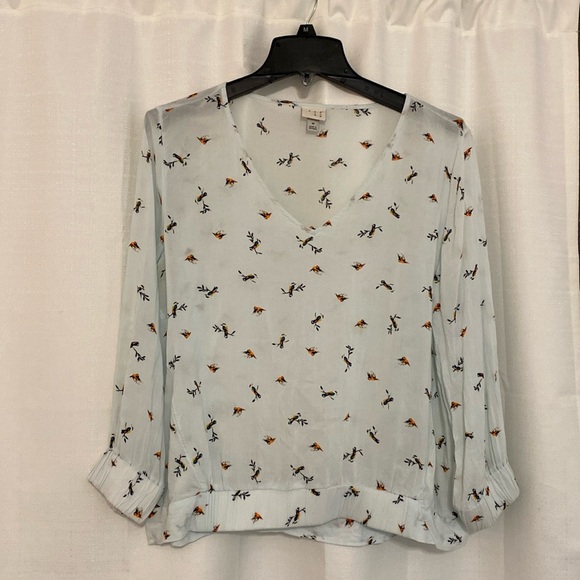 Blue Bird Blouse - MD - Picture 1 of 5